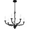 Quoizel Oakley Chandelier 6 Lights Earth Black OAK5025EK - alternate 3